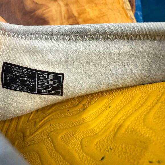 NEW Teva ReEmber Terrain Slip on Women's 11 Men's 9 Shoes Slip on 1129582 NWOT - Picture 5 of 7